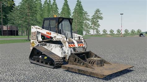 fs19 skid steer plow